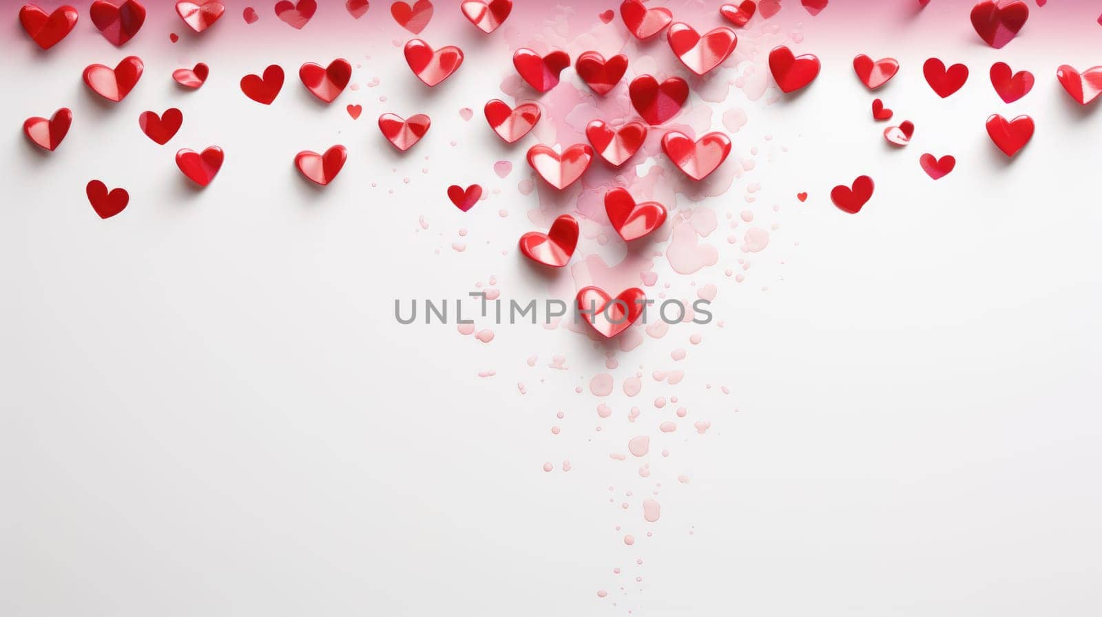 valentine's day concept art heart and love, ai