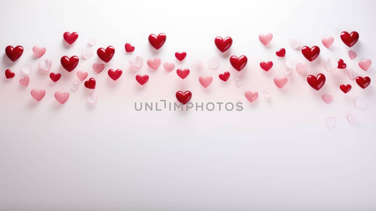 valentine's day concept art heart and love, ai