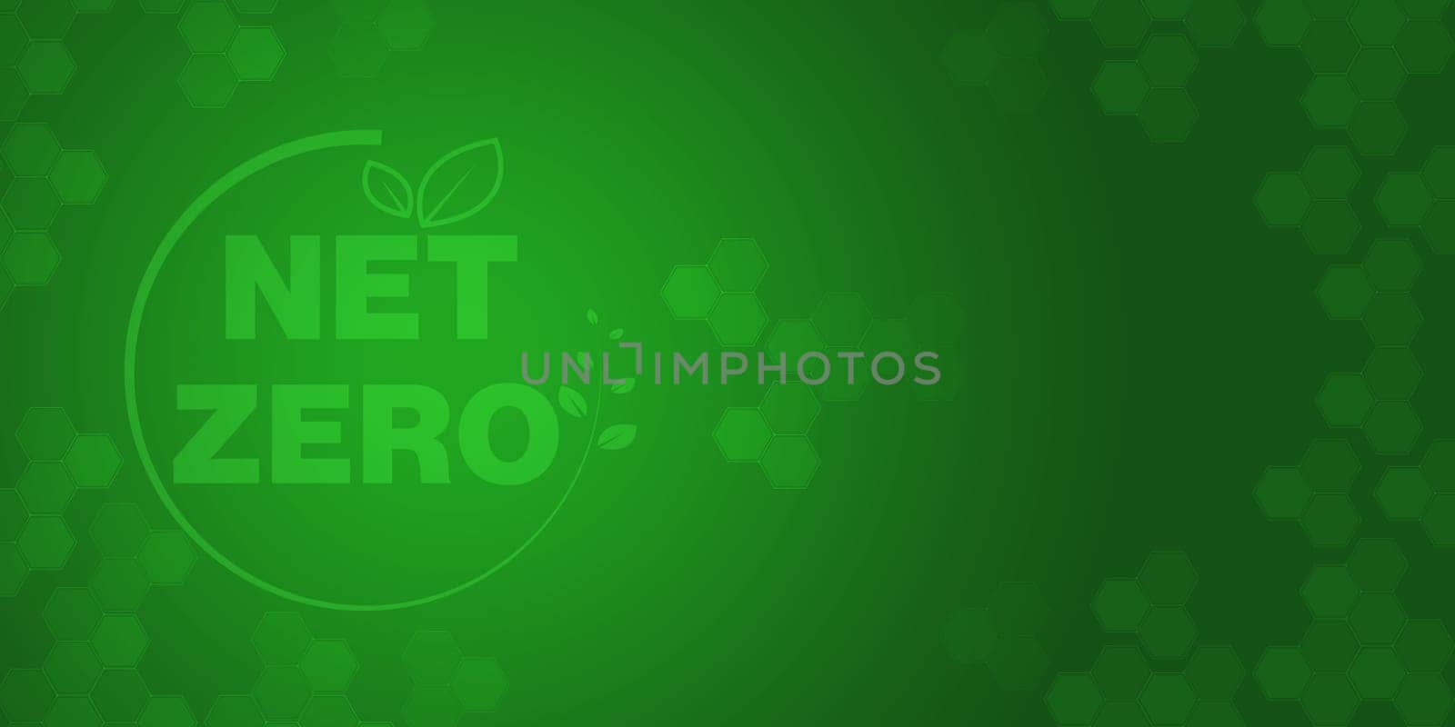 Reduce CO2 emissions to limit climate change and global warming, Low greenhouse gas levels, decarbonize, net zero carbon dioxide footprint, abstract green background.