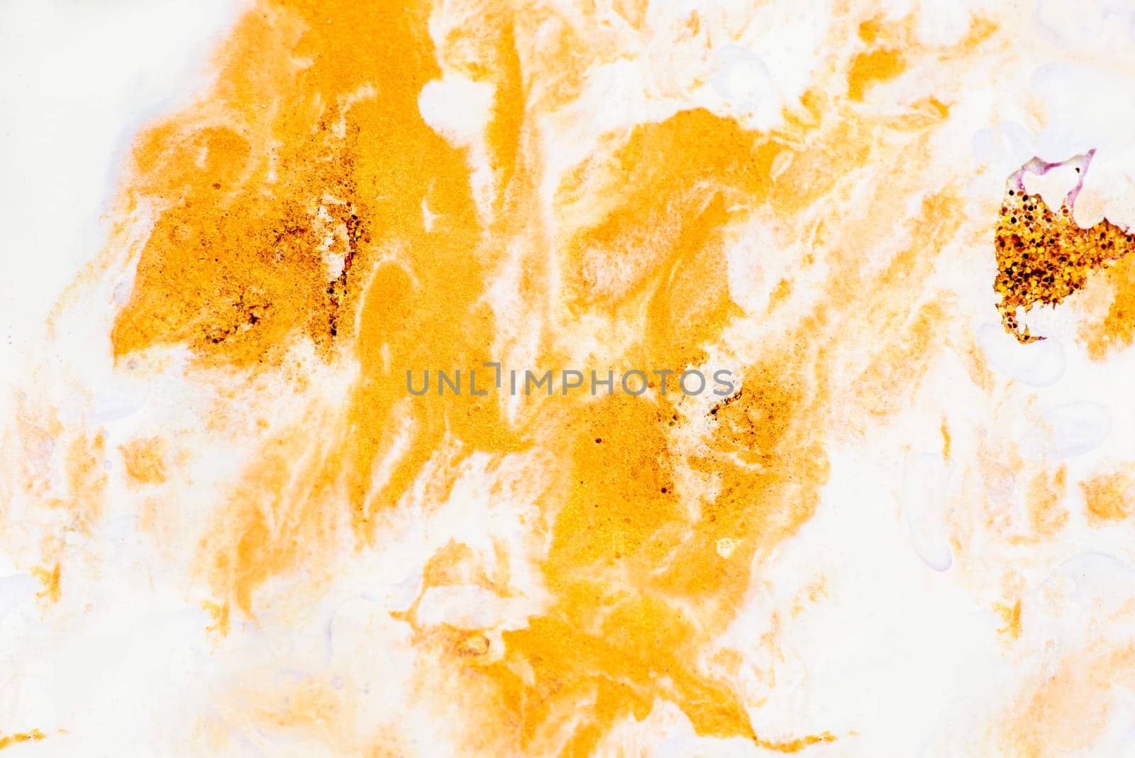 Nature luxury marble background texture. Abstract color trendy wall art. Interior design elegant natural stone surface decor. Gold and white liquid oil paint wave.