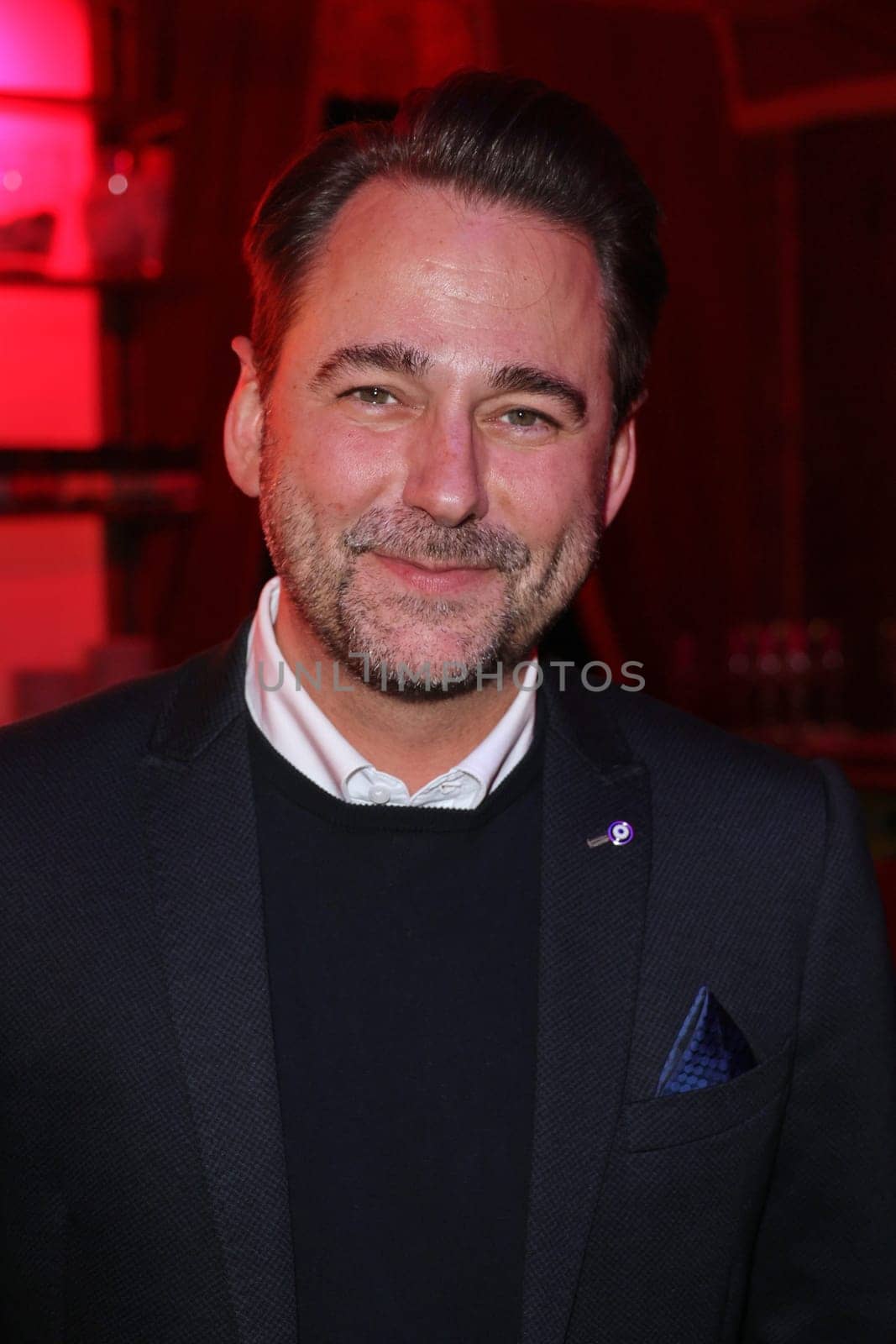Dennis Wilms,charity evening in favor of the air port of the Altona Children's Hospital at Cornelia Poletto's Palazzo at the Horner Rennbahn,Hamburg,31.01.2024