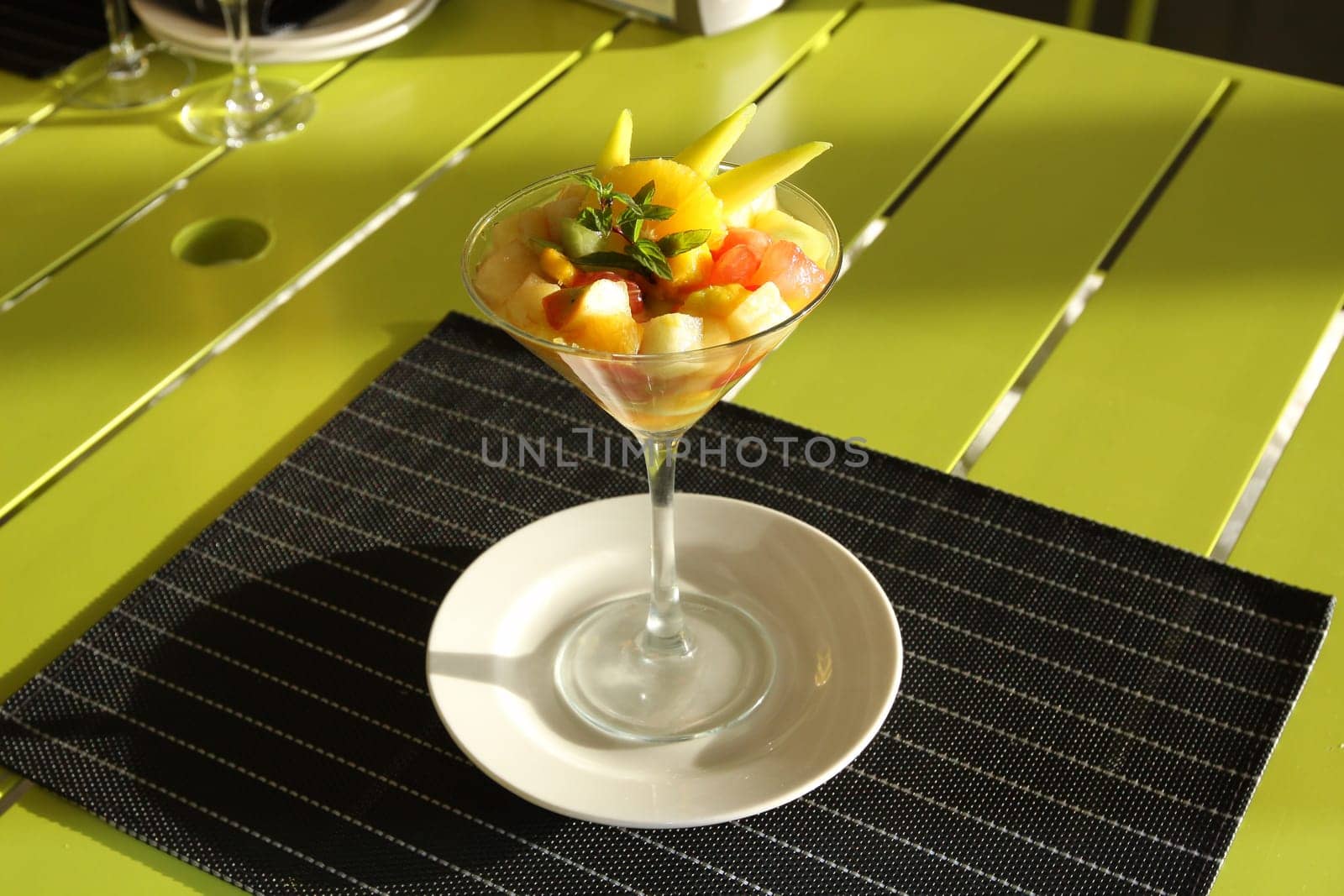Restaurant menu. Dishes which give at restaurants. Salads, second courses, pizza and other.