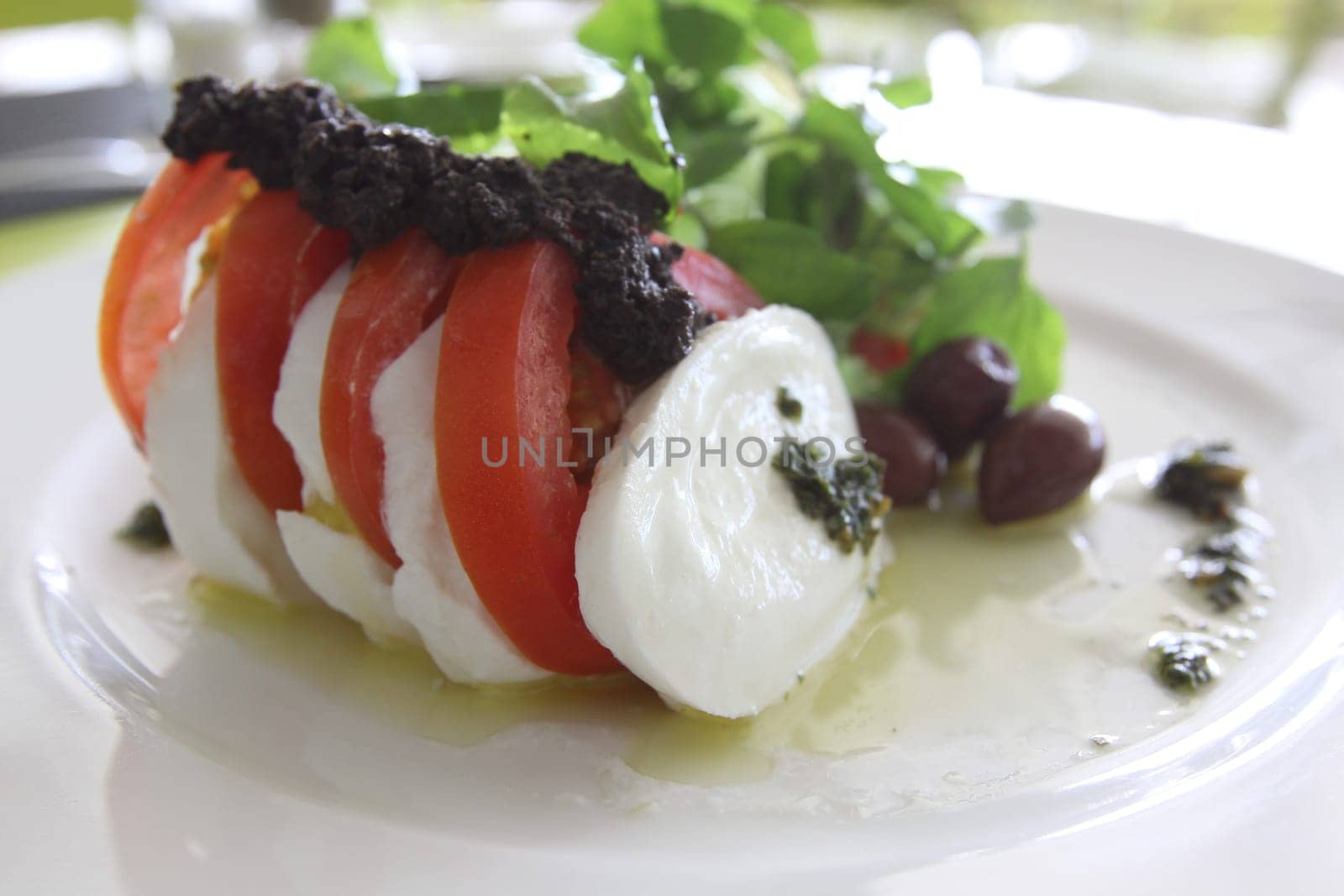Restaurant menu. Dishes which give at restaurants. Salads, second courses, pizza and other.