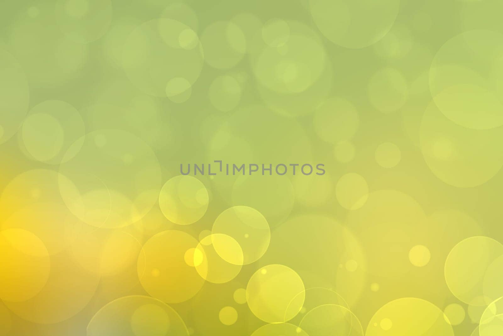 Abstract fresh delicate gradient green light and yellow pastel spring or summer bokeh background. Beautiful texture.