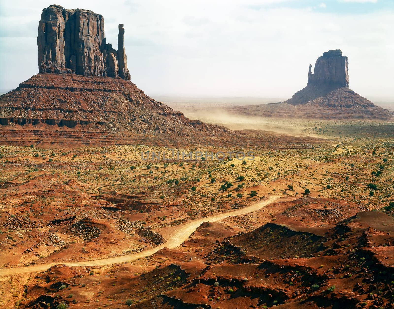 Mittens in Monument Valley, Arizona