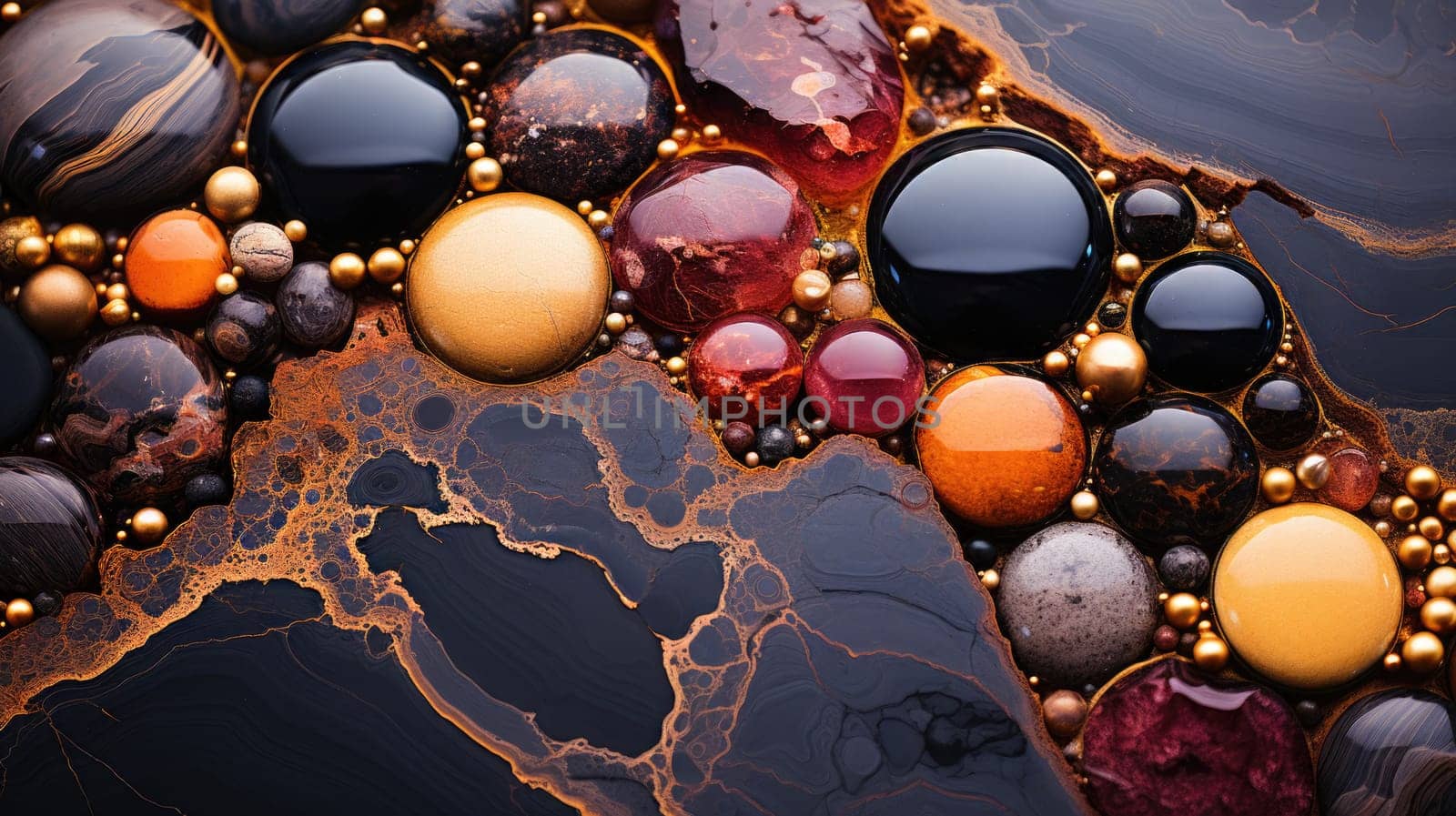 marble texture stone paint wallpaper background, ai