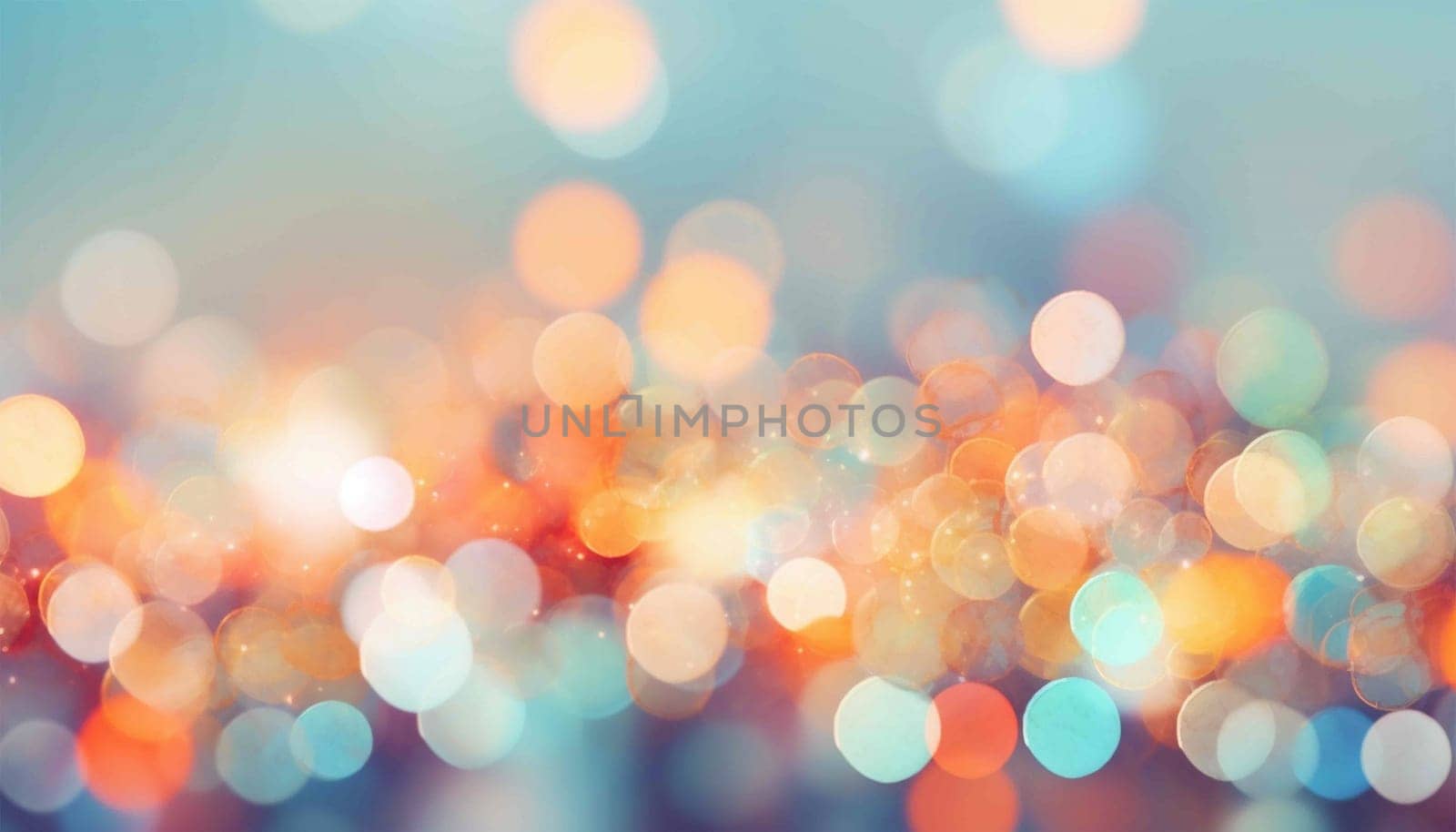Defocused abstract bokeh background pastel colored, flare from lights, blurred round bokeh as holiday fon, celebration wallpaper. Glittering aesthetic textured pattern Purple,pink neon lights