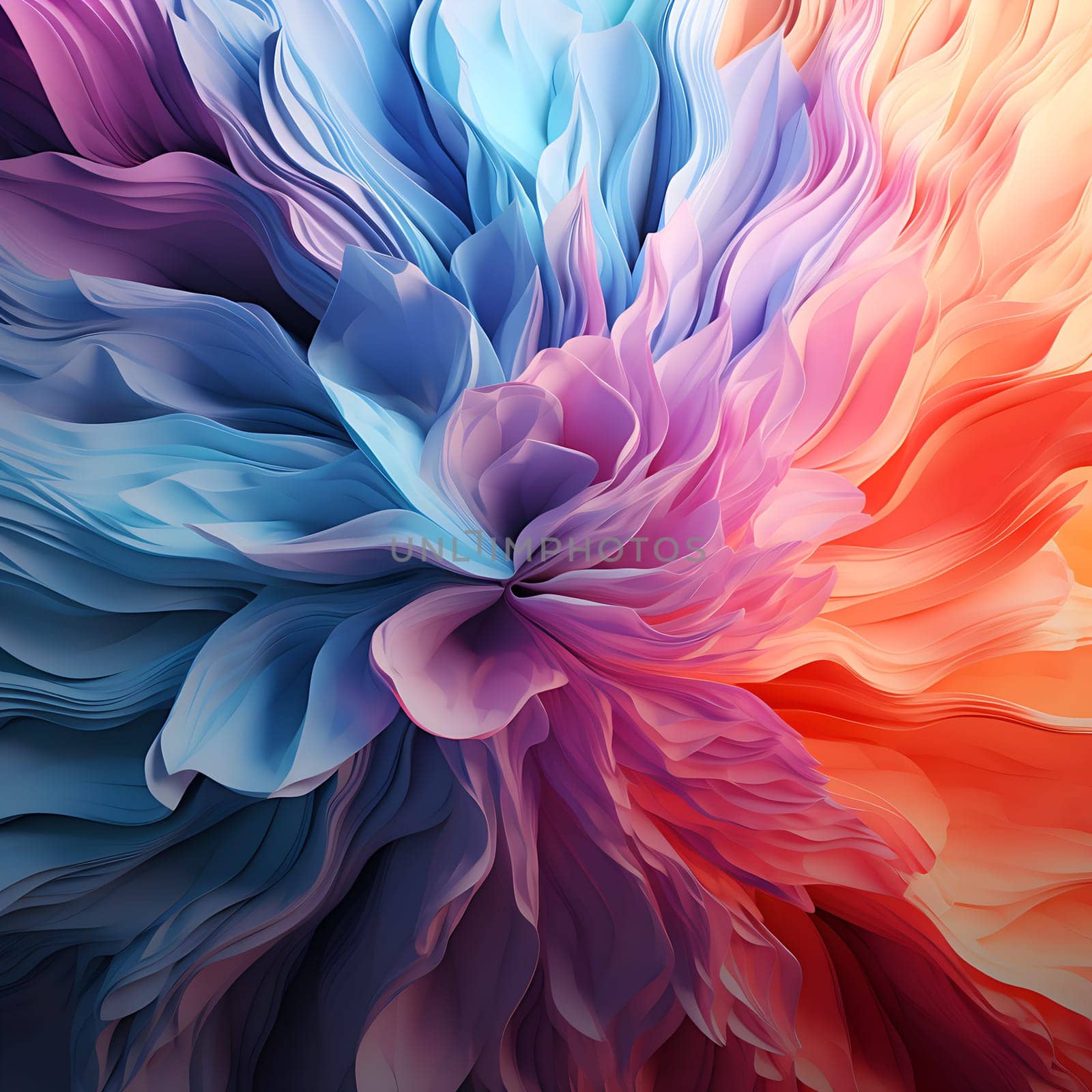 An abstract colorful background generated by artificial intelligence