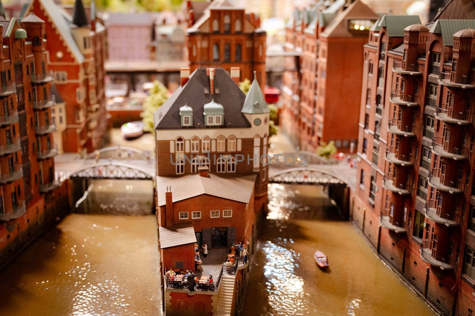 Miniatur Wunderland Hamburg in Germany, Speicherstadt, museum with miniature model construction of the world, 12.12.2023