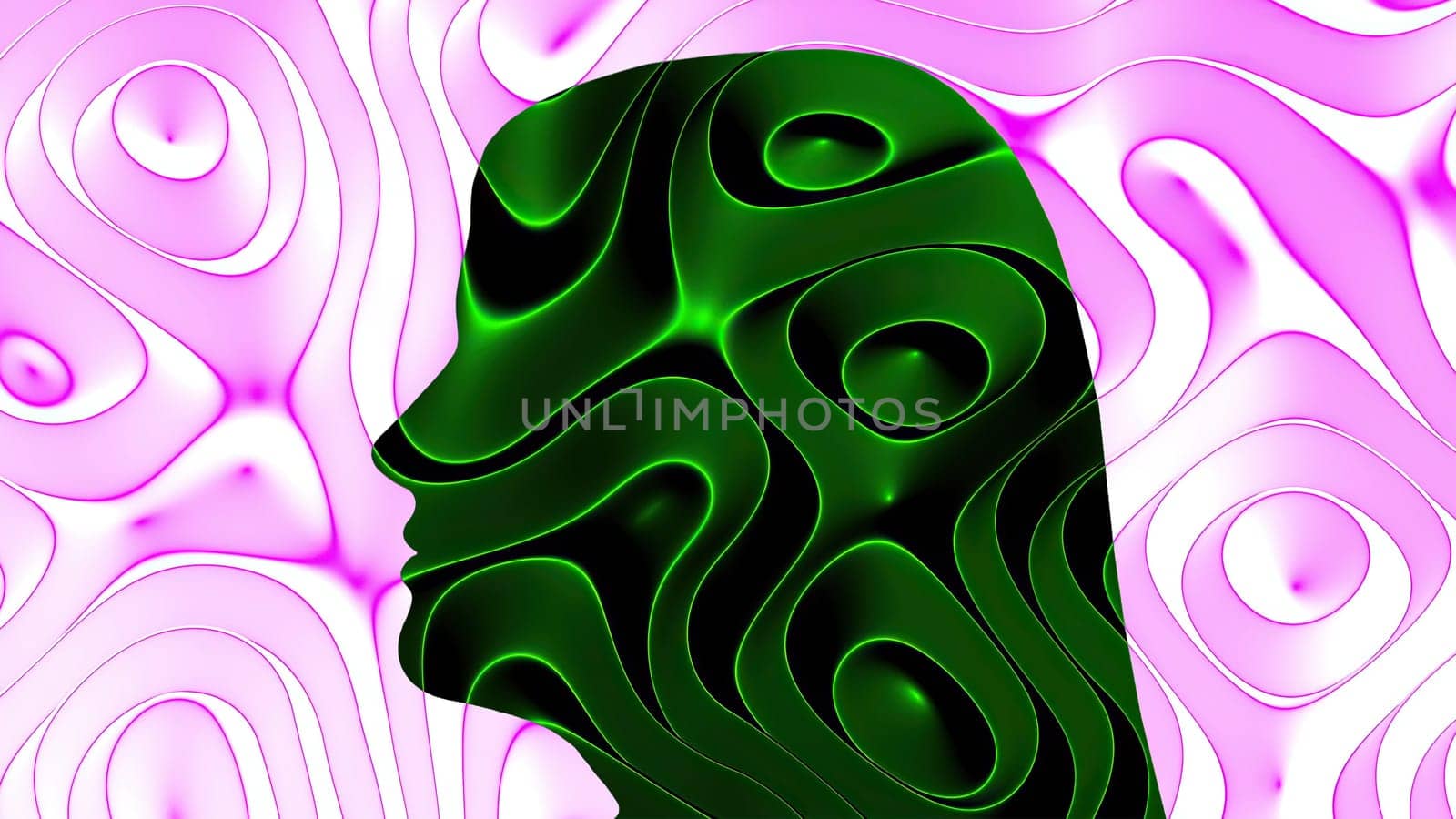 Surreal  Portrait of Woman silhouette,Surreal  Portrait of Woman silhouette