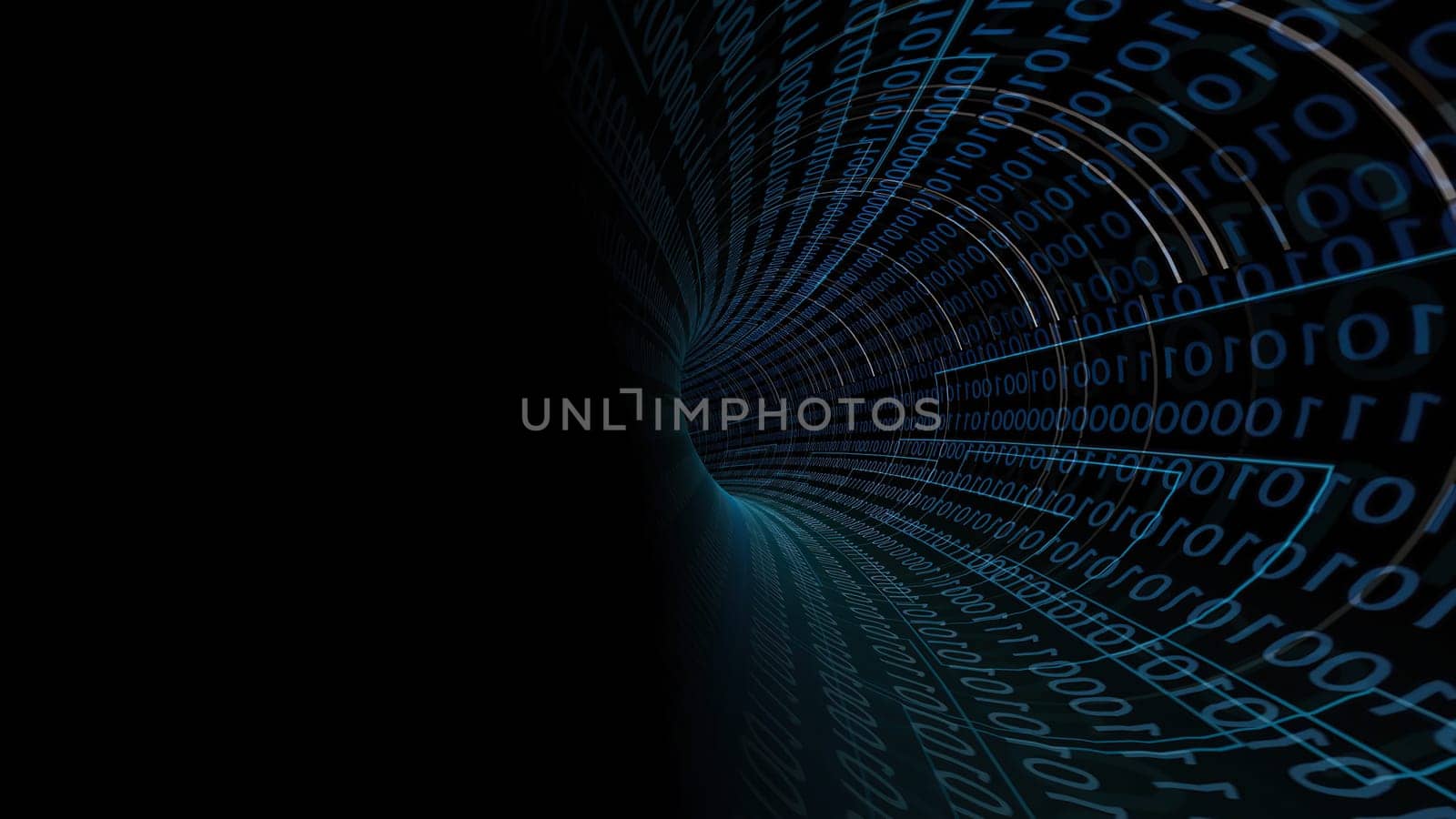 Driving Through Binary Data Tunnel ,Driving Through Binary Data Tunnel