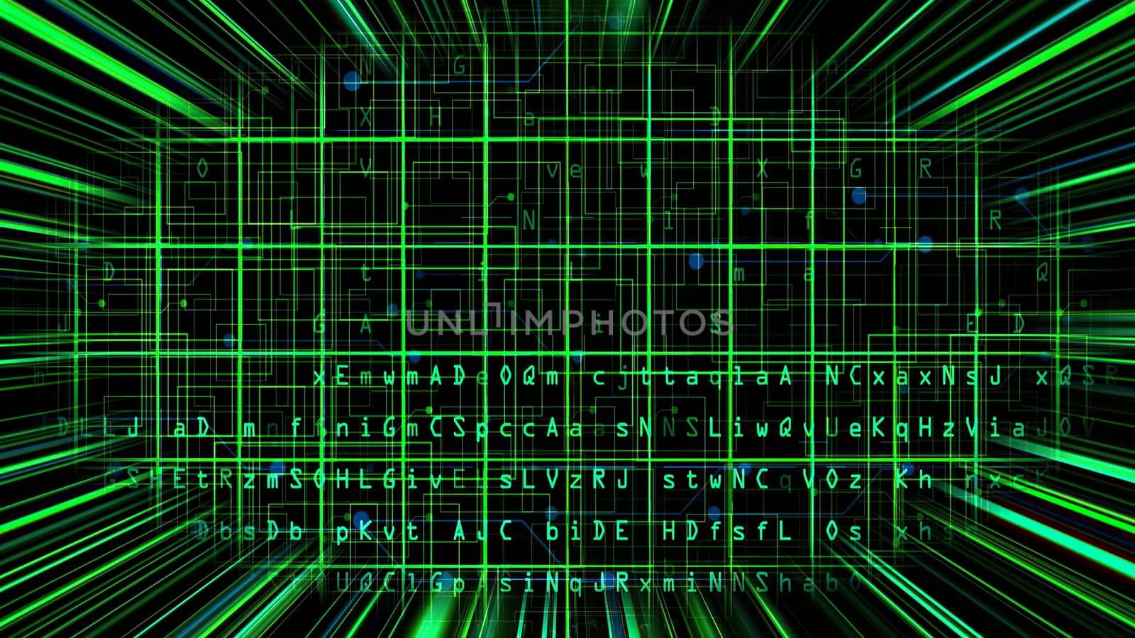 Code data with light rays concept,Code data with light rays concept