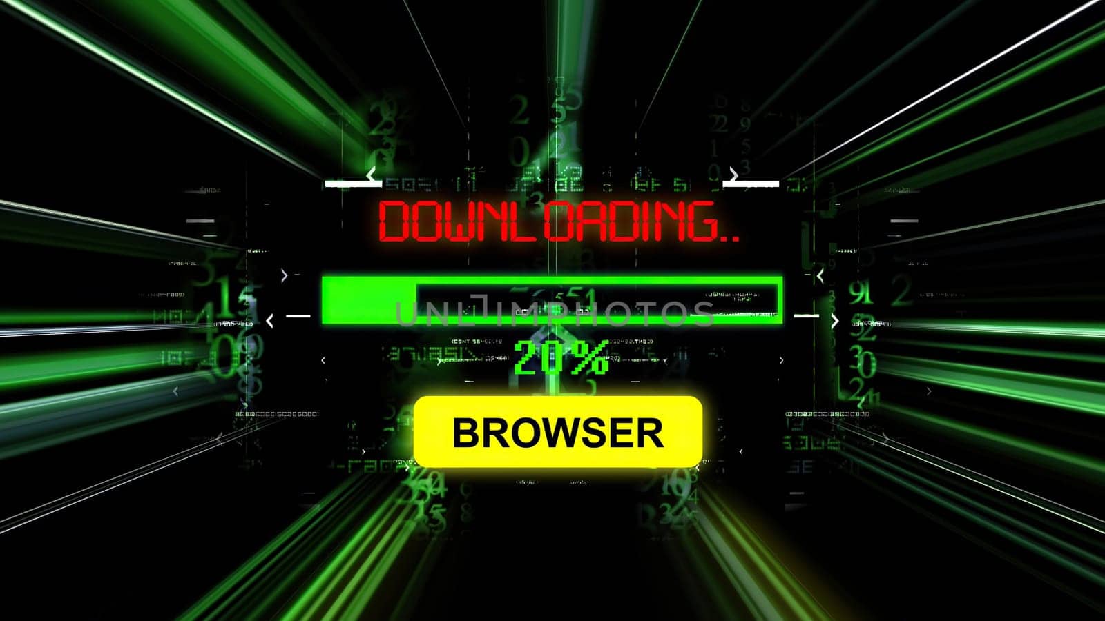 Browser download progress bar on the screen,Browser download progress bar on the screen