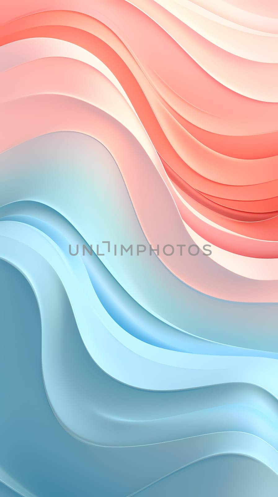 Soft pastel vertical background with ripple pattern bring to mind relaxation, calm and sweetness, perfect for presentations, social media, wallpaper, print and craft, greeting card and gift wrapping.