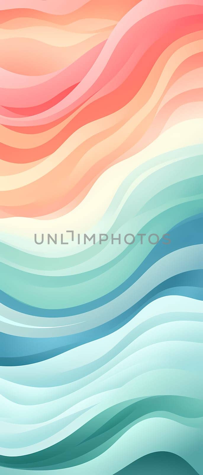 Soft pastel vertical background with ripple pattern bring to mind relaxation, calm and sweetness, perfect for presentations, social media, wallpaper, print and craft, greeting card and gift wrapping.