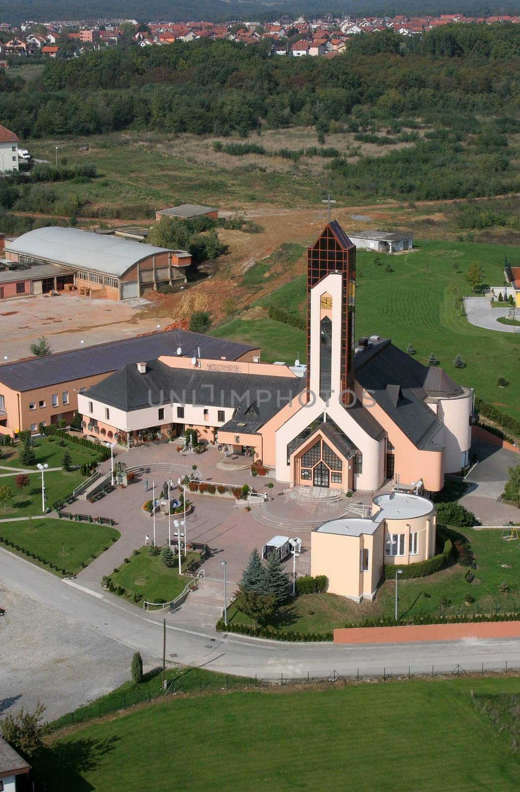 Saint Anthony of Padua parish church in Sesvetska Sela, Croatia