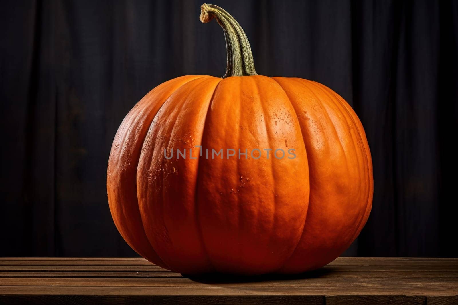 Aromatic Orange fresh pumpkin. Farm food. Generate Ai