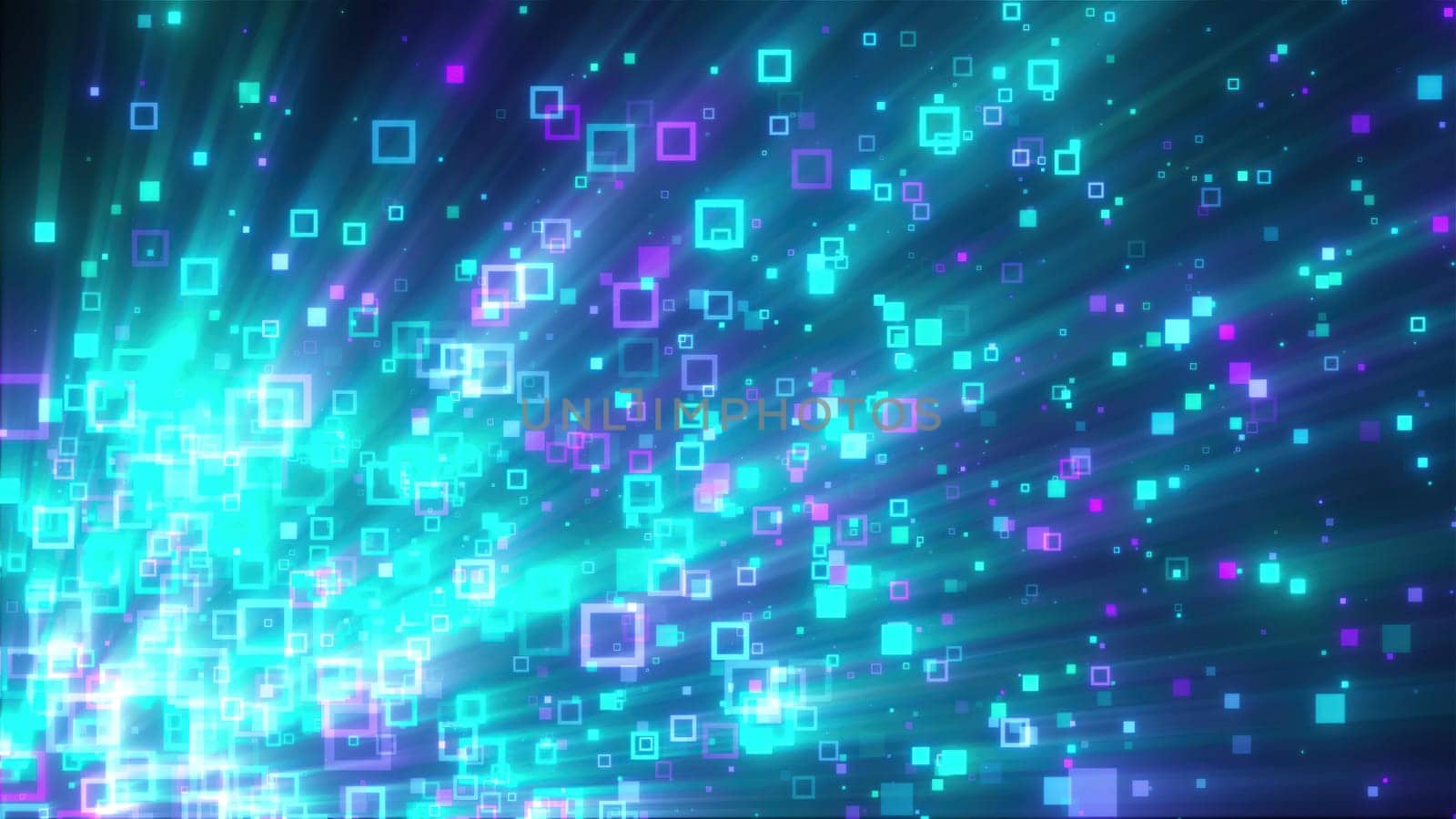 Digital backdrop with squares stroke. Computer generated 3d render