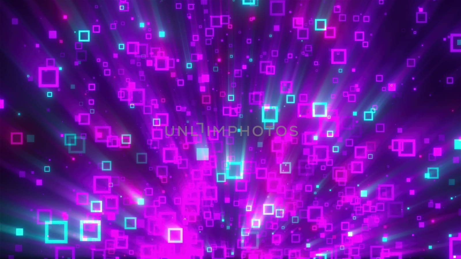 Digital backdrop with squares stroke. Computer generated 3d render