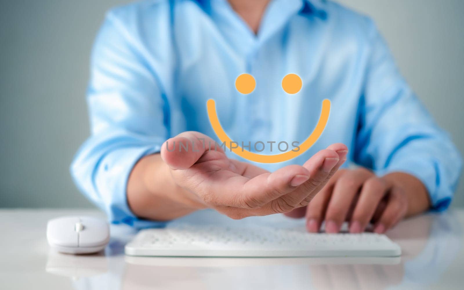 Customer Satisfaction Survey concept, service experience rating online application, customer evaluation product service quality, satisfaction feedback review, very good quality most.