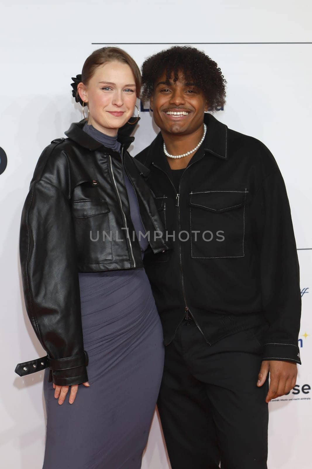 RIck Azas and Theresa Kirchner, Channel Aid Live in Concert by JBL at Elbphilharmonie on January 12, 2024 in Hamburg