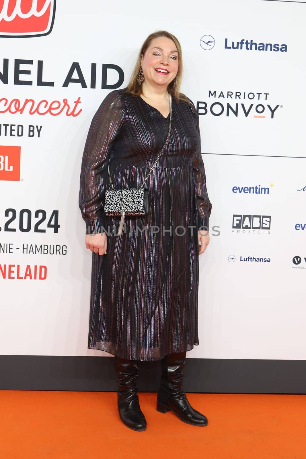 Christina Förster, Channel Aid Live in Concert by JBL at Elbphilharmonie on January 12, 2024 in Hamburg