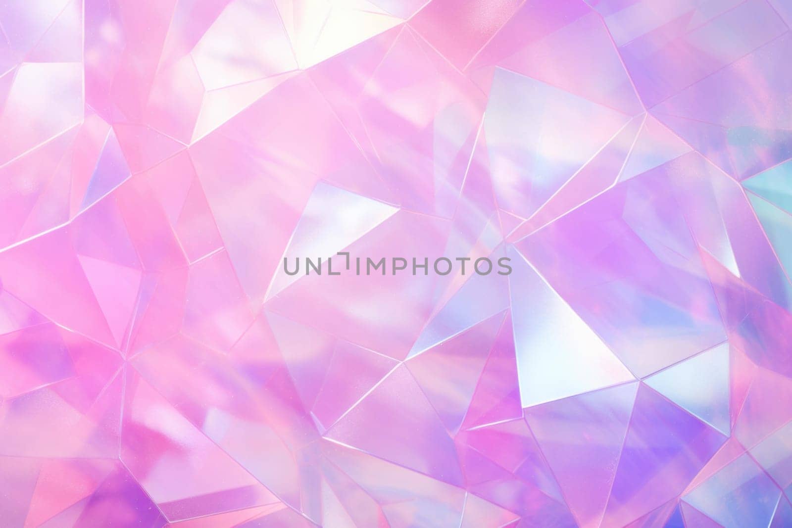 Soft Pink dusted holographic slime. Digital pearl. Generate Ai