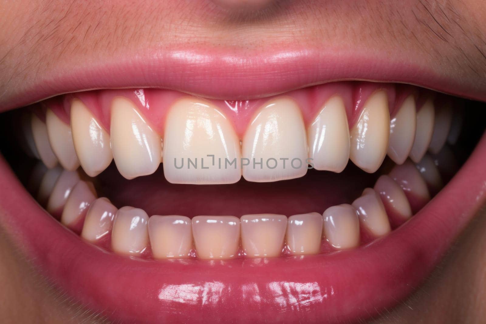 Friendly Smile dental man. Visit beauty. Generate Ai