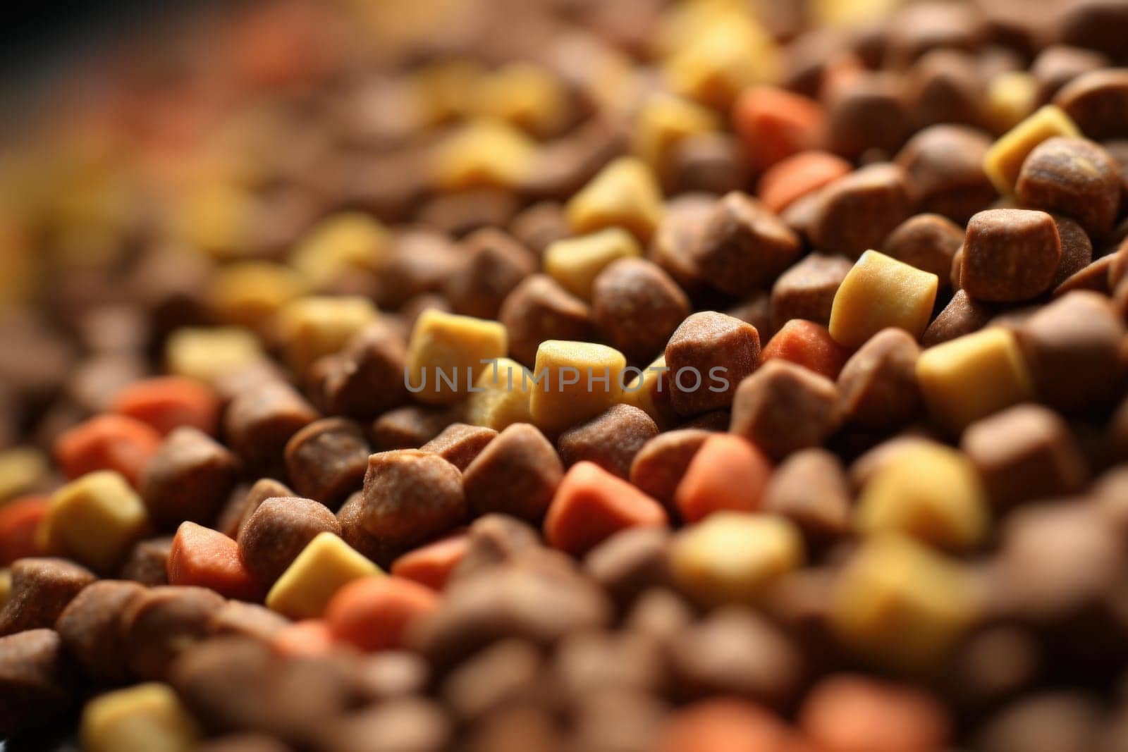 Durable Pet food pot. Animal dish meal. Generate Ai
