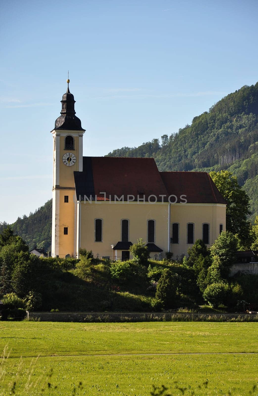 Parish Church Grünau im Almtal in Austria