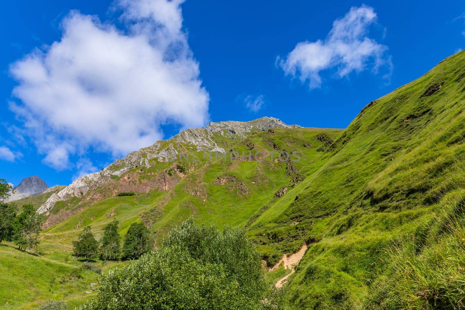 Massif of Las Ubinas between Asturias and Leon. In the Natural Parks of Las Ubinas-La Mesa in Asturias and the Natural Park of Babia y Luna in Leon, Spain