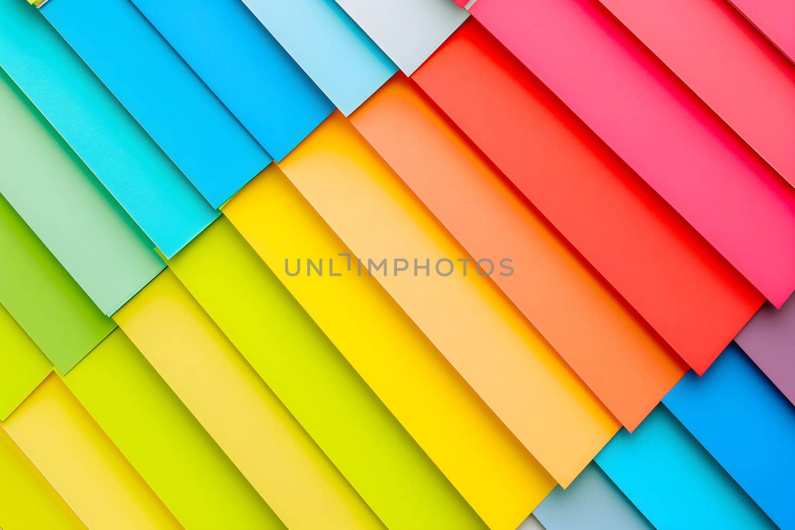 Colorful sheet paper swatch, full-frame background. Neural network generated in January 2024. Not based on any actual scene or pattern.