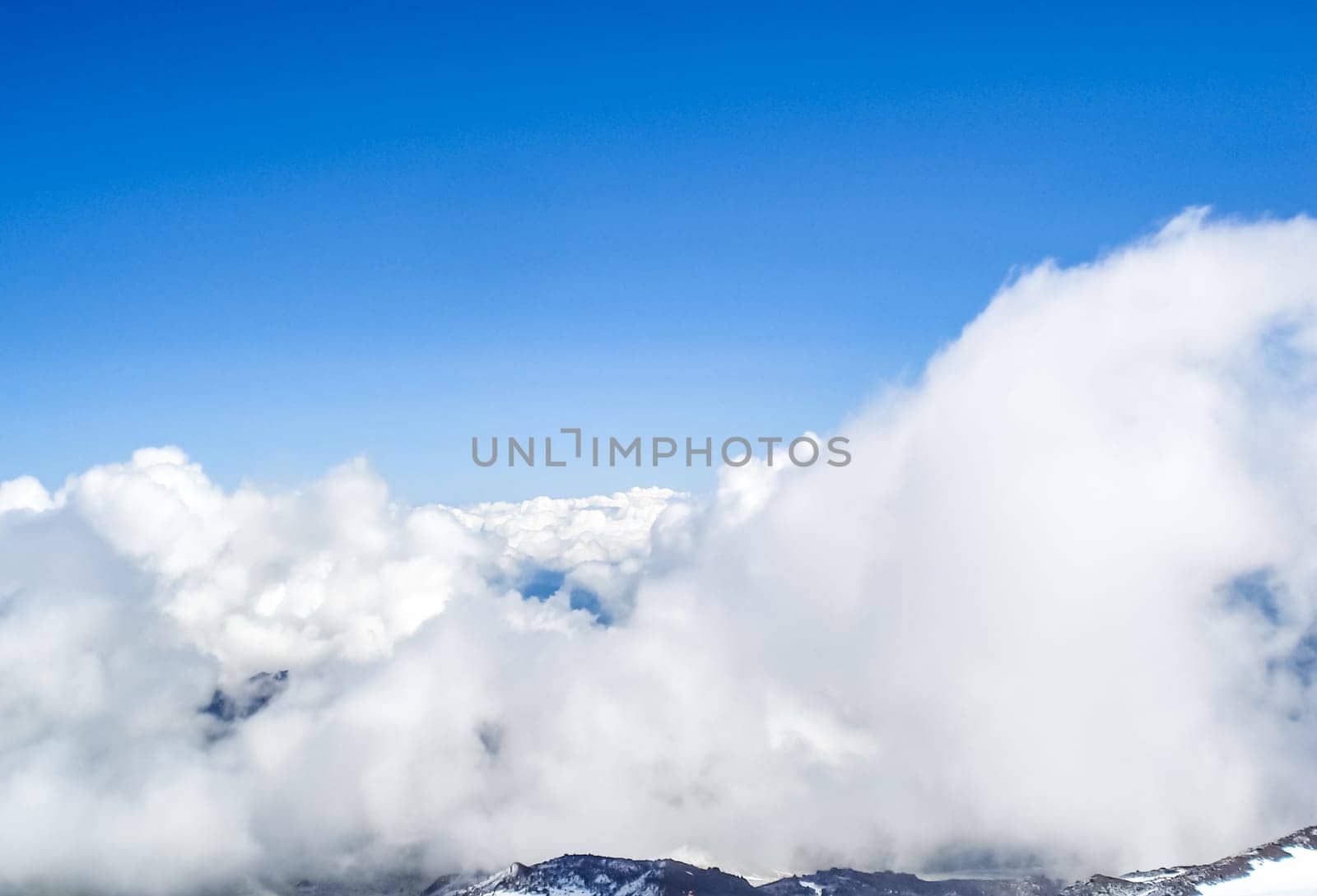 Mountain landscape with snow. Snow in the mountains. Mountain landscape.