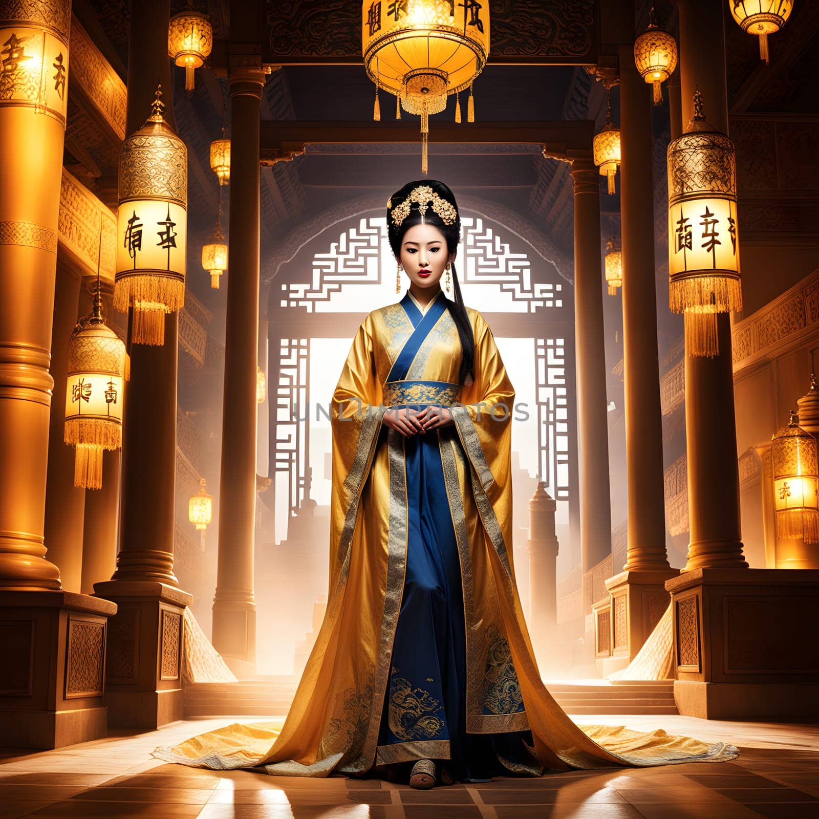 chinese lifestyle with food and persons