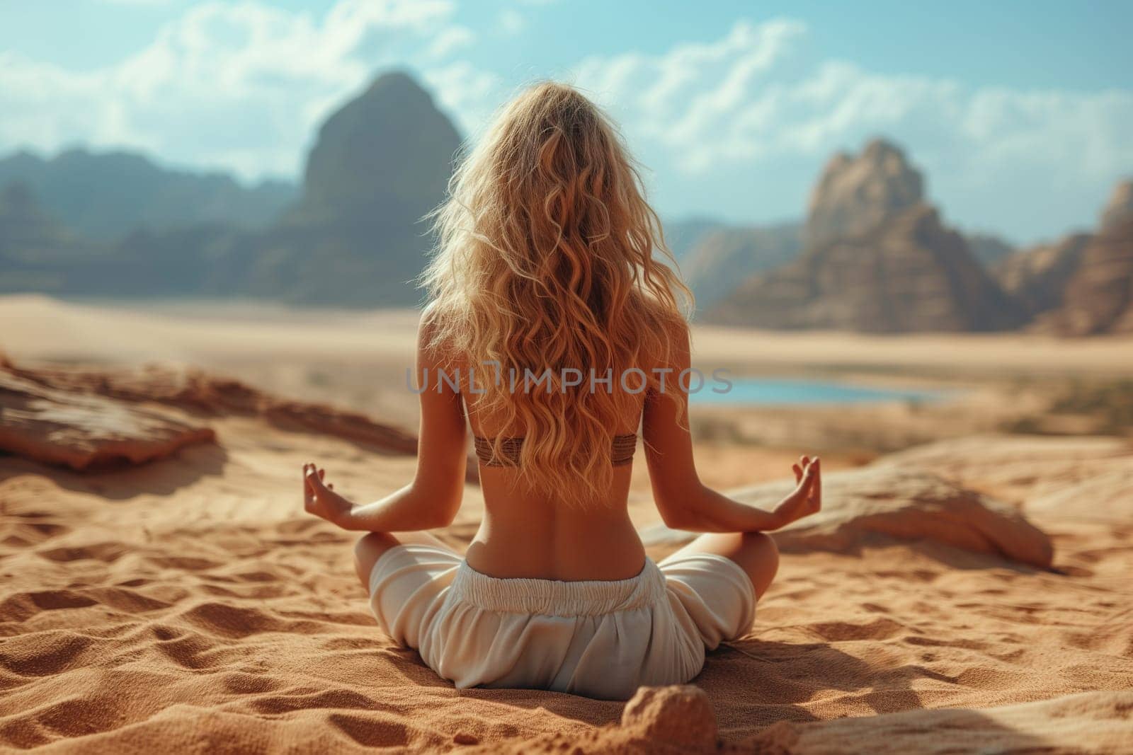 Yoga workout in the morning, body consciousness and balance, vital fitness and meditation, exercise pose, healthy lifestyle