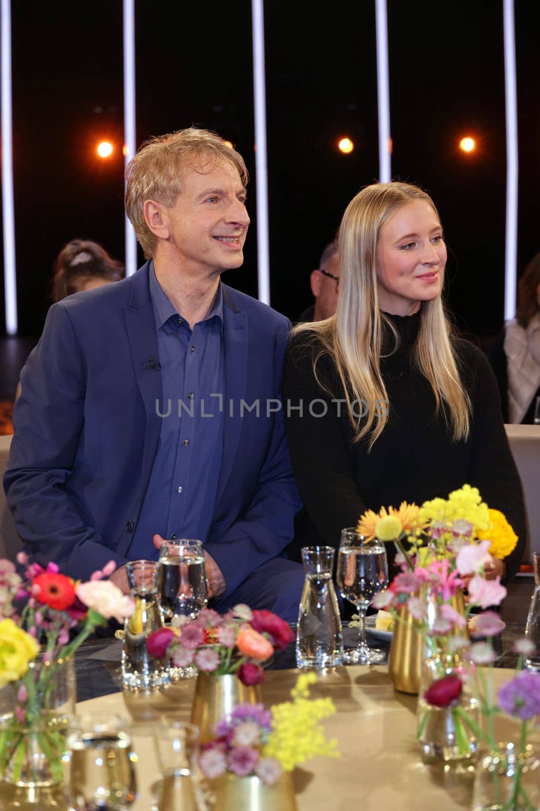 Ingolf Lück,Lily Lück,NDR Talkshow from Studio Lokstedt,Hamburg,16.02.2024