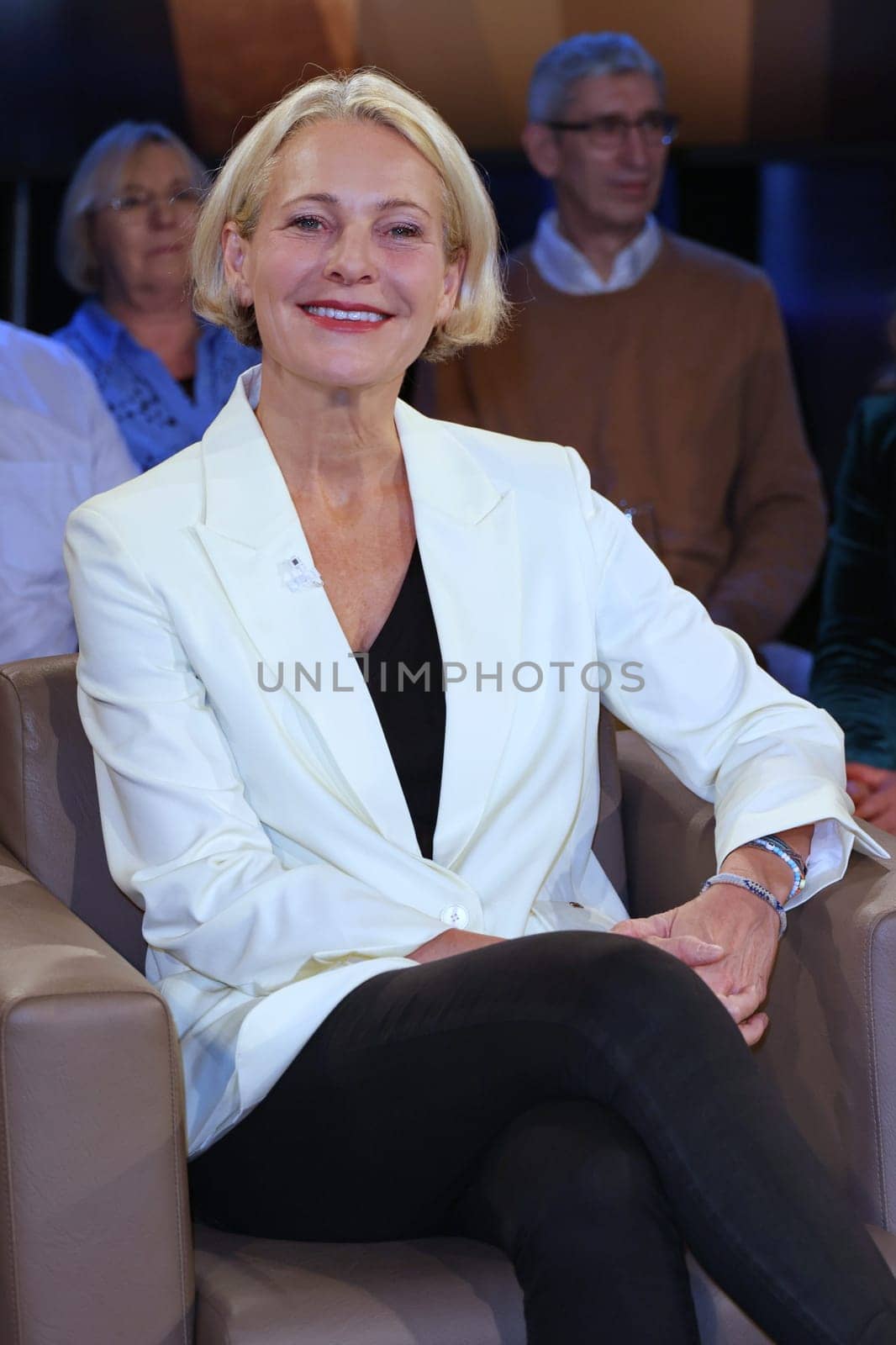 Miriam Meckel,NDR talk show from Studio Lokstedt,Hamburg,16.02.2024