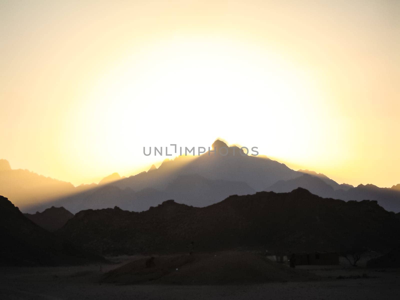 Egyptian desert at sunset. Landscapes of desert egypt Egyptian desert at sunset. Landscapes of desert egypt