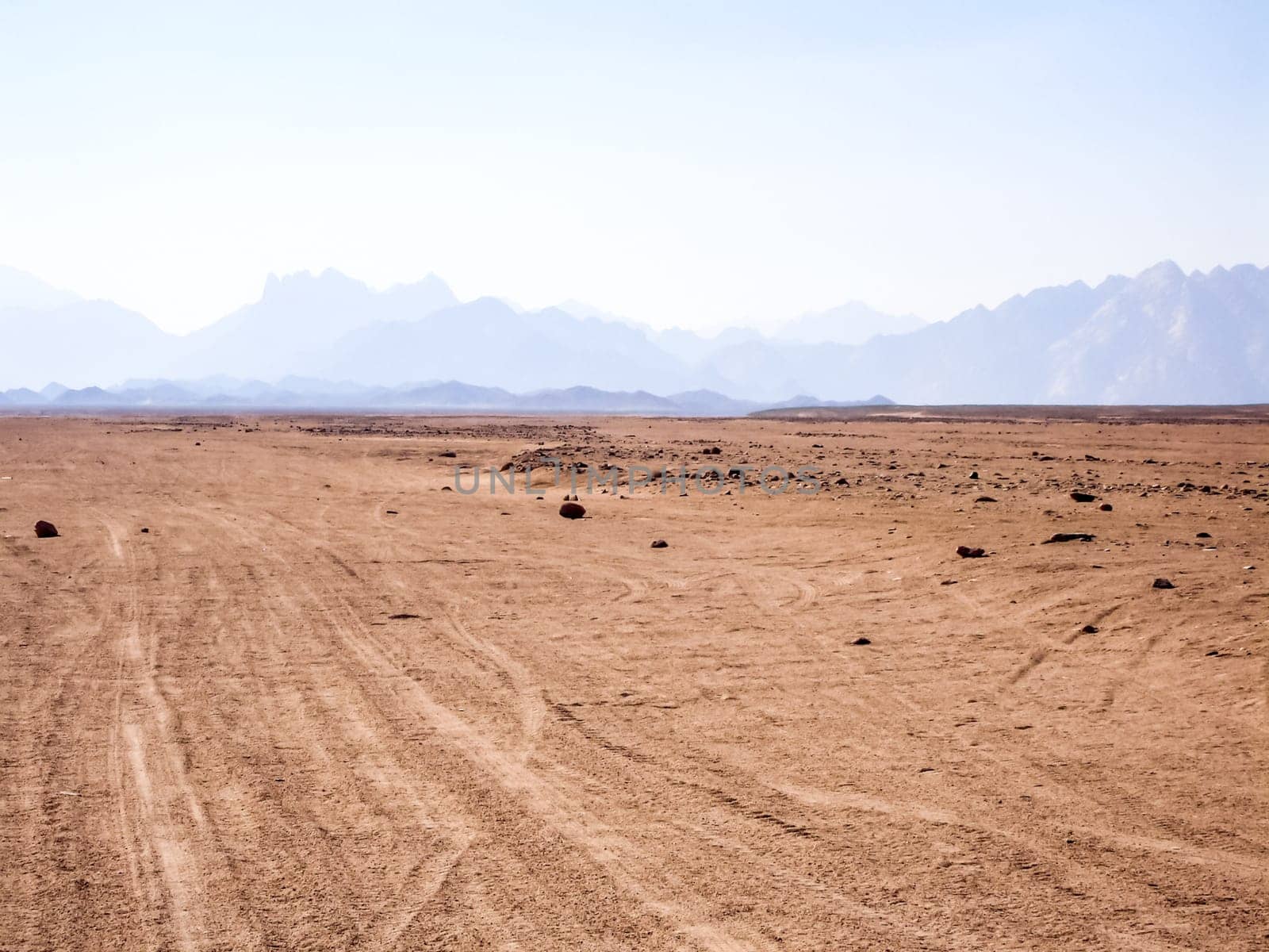 Egyptian desert the beginning of the desert sugar in Egypt