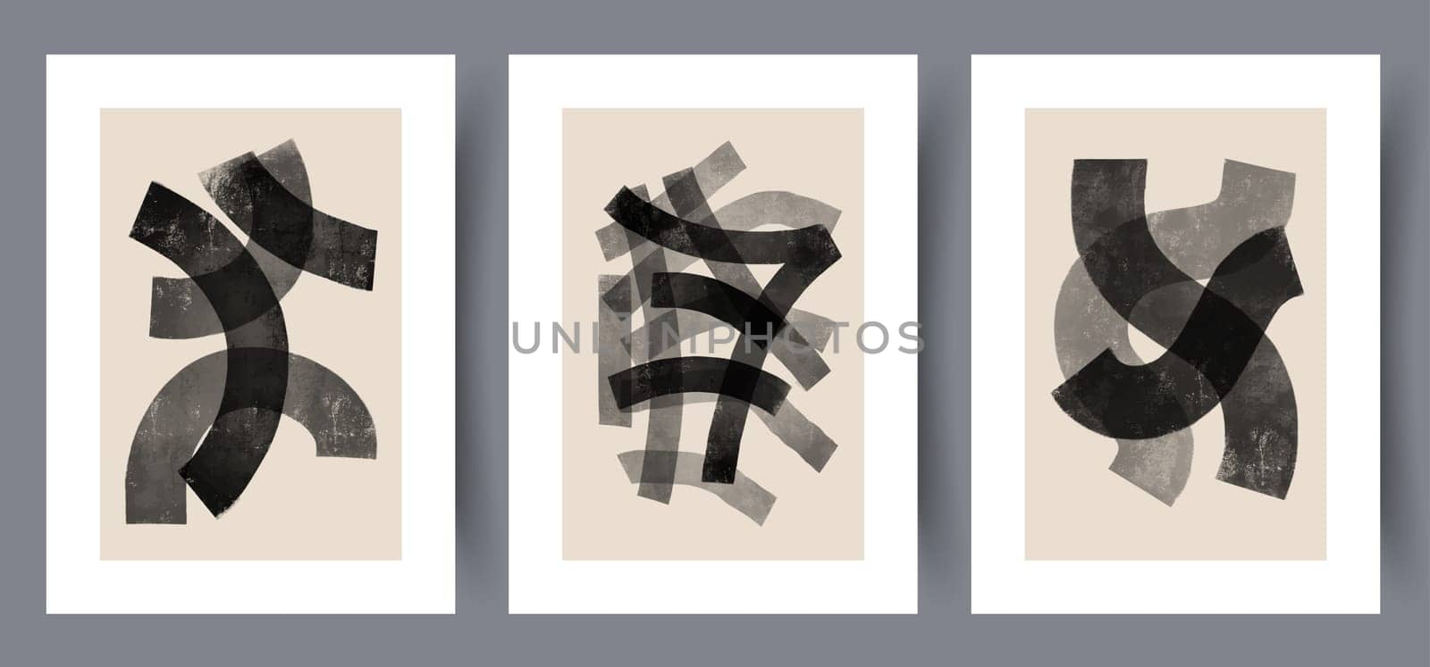 Portrait women elegance body wall art print. Printable minimal abstract women poster. Set, bundle. Wall artwork for interior design. Contemporary decorative background with body.