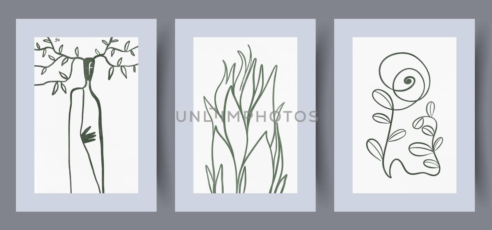 Portrait women elegance body wall art print. Printable minimal abstract women poster. Set, bundle. Wall artwork for interior design. Contemporary decorative background with body.
