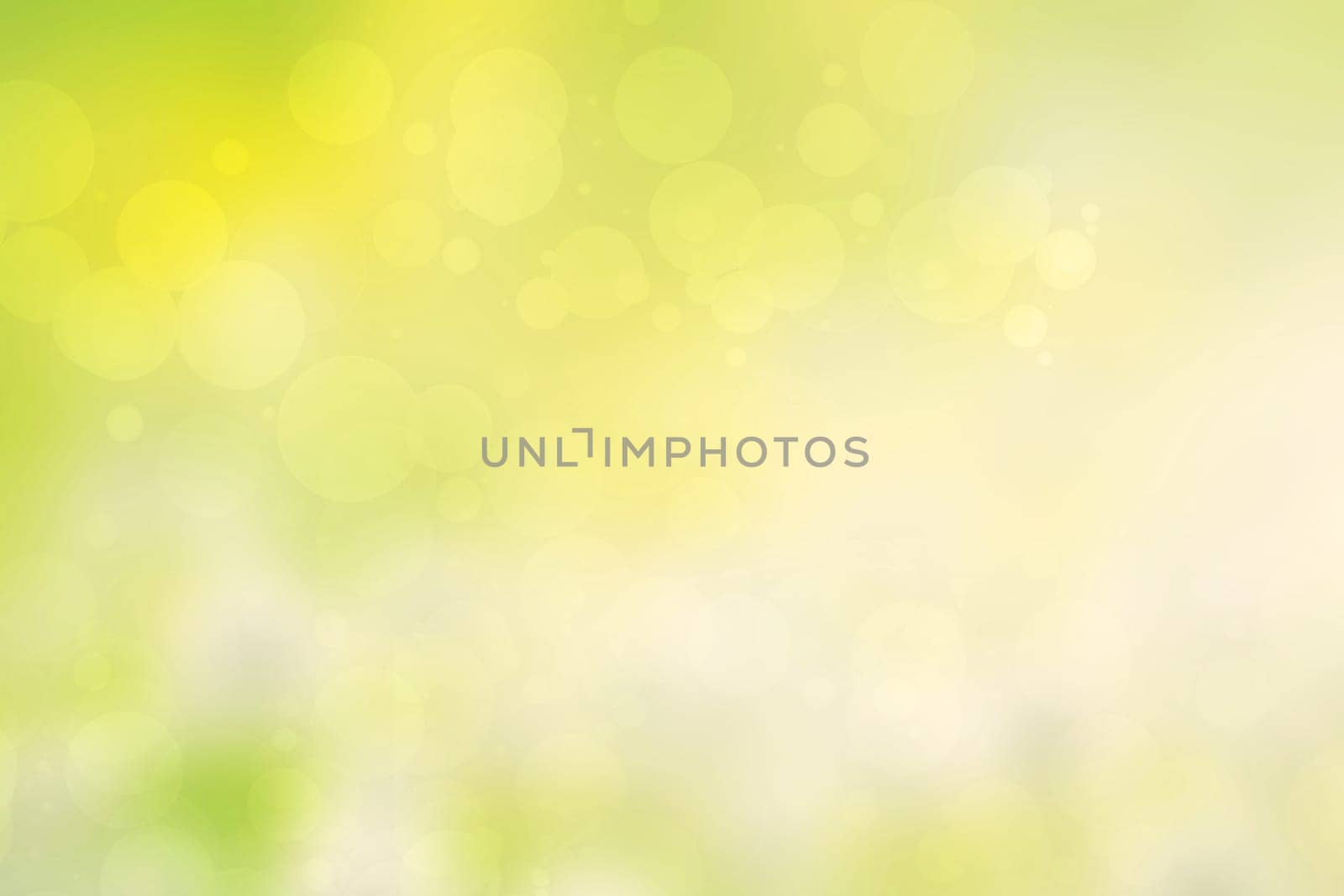 Abstract light golden festive bokeh background with glitter sparkle blurred circles, Christmas lights.