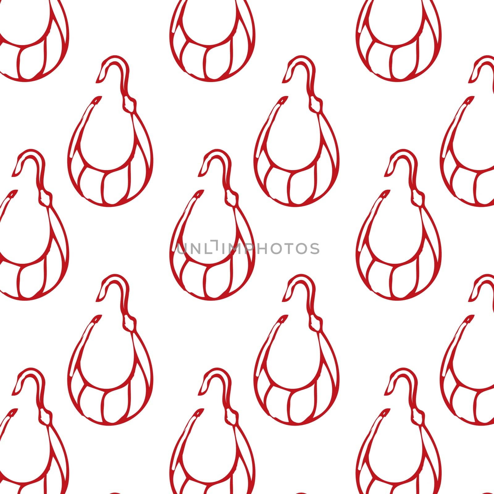 Seamless pattern of sketches Hand drawn earring for woman. Vector illustration on dark background. Can used for textile, wrapping paper, cover design, beauty background.