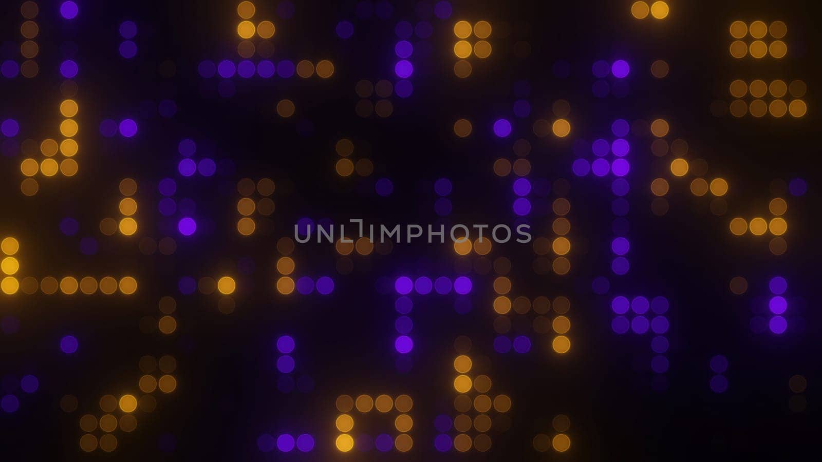 Abstract digital dots. Computer generated 3d render