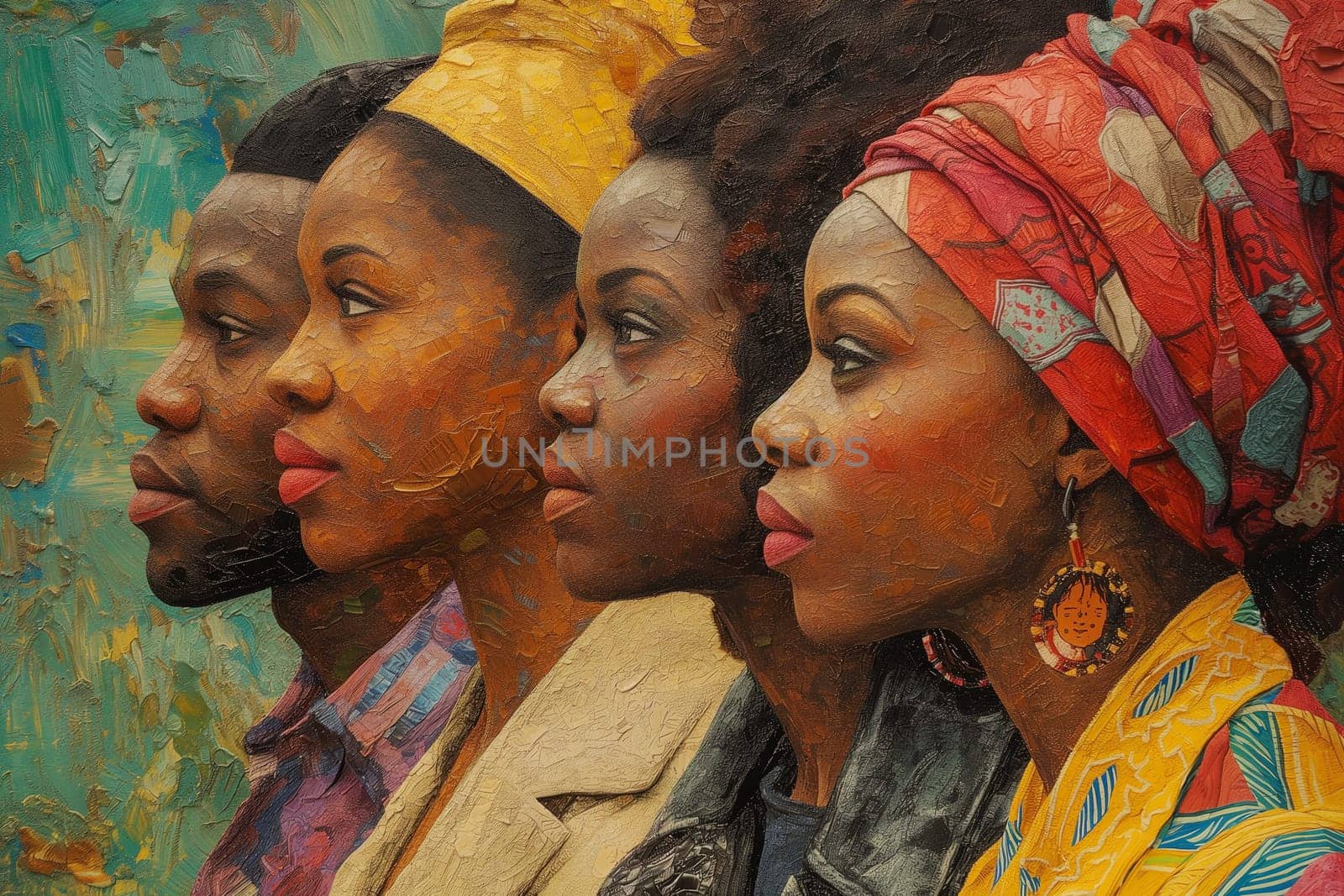 African World Heritage Day, black women of Africa, celebrate honor to ancestors, culture identidy and history