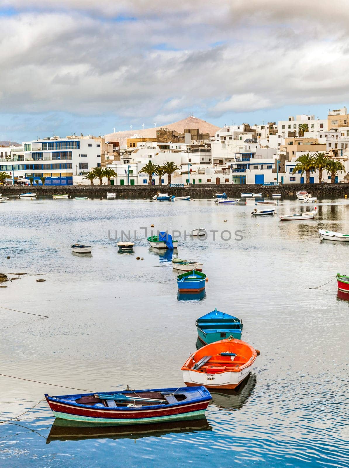 Arrecife, Spain - DEcember 23, 2010: Charco de San Gines, Arrecife, Lanzarote