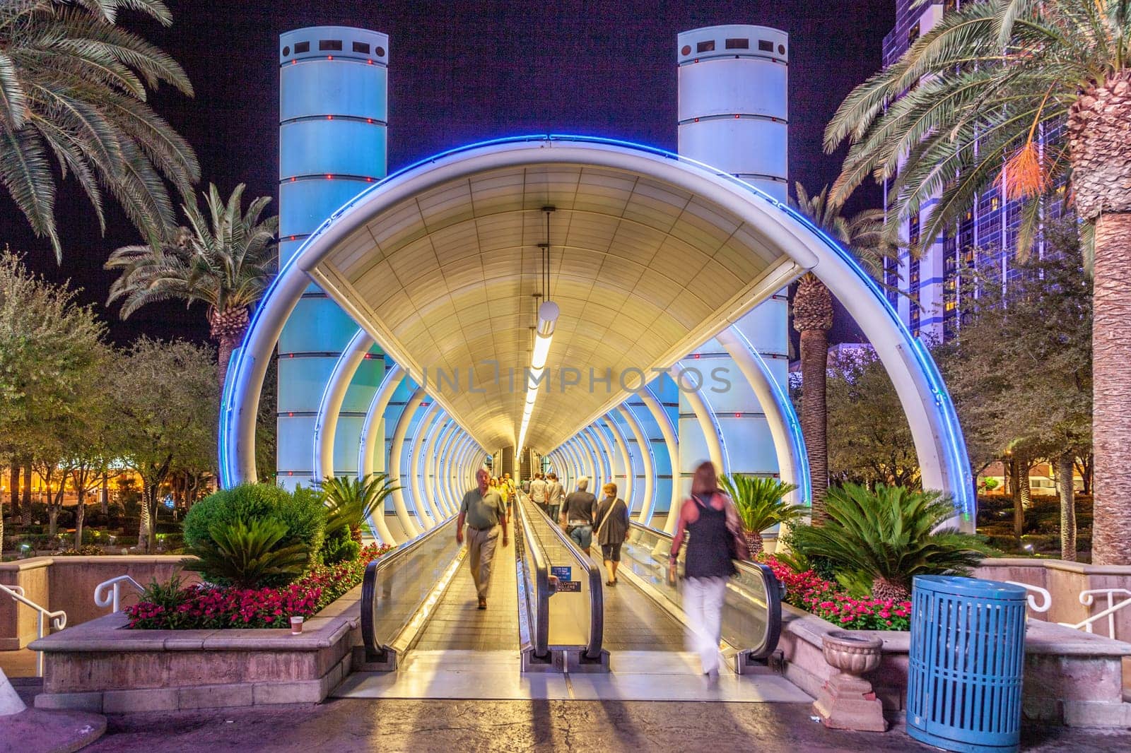 Las Vegas, USA - May 7, 2012: Bally's Hotel and Casino on the Vegas Strip in Las Vegas, Formerly the MGM Grand this hotel has 2,814 guestrooms and a 67,000 sq ft casino.