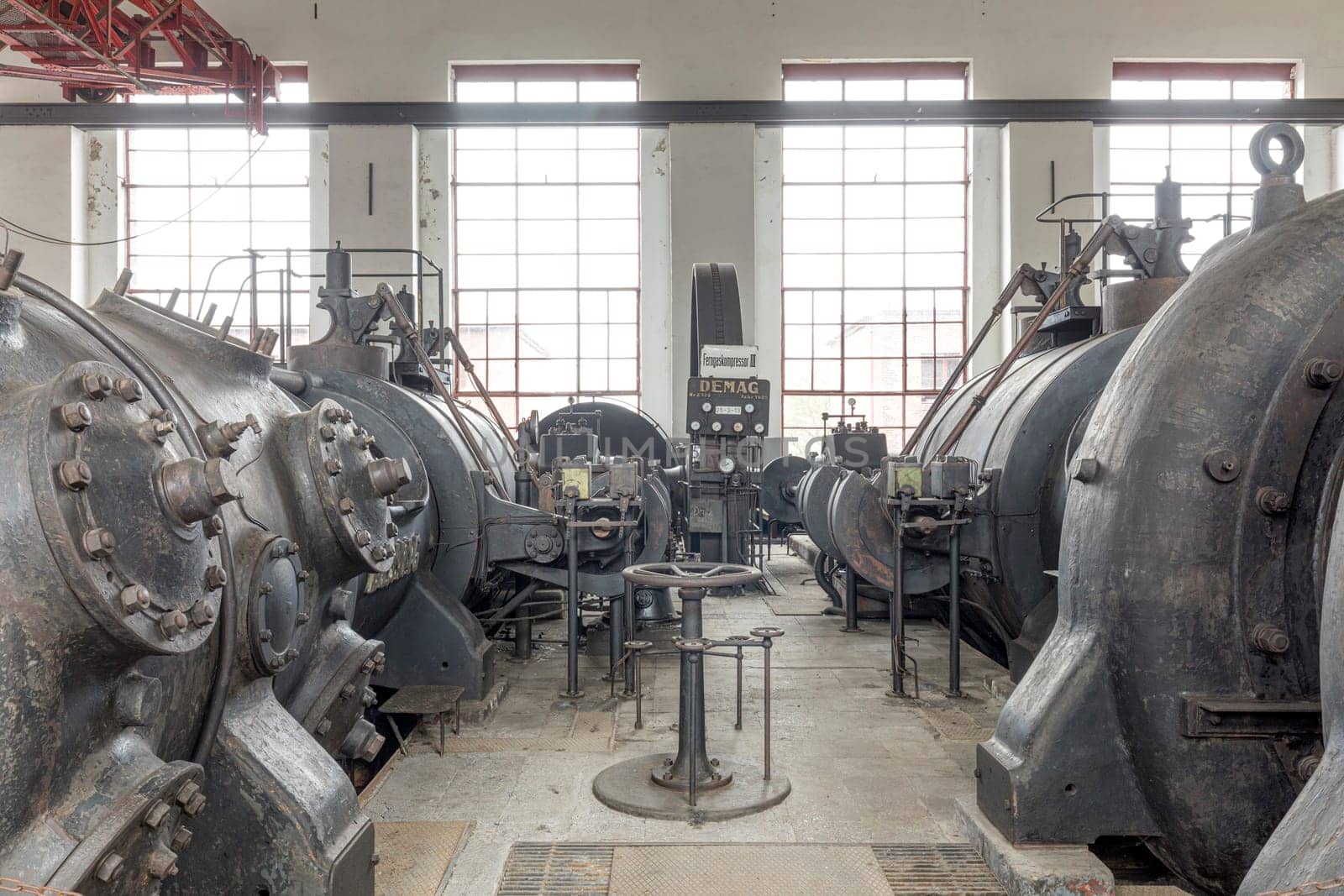 Dortmund, Germany - February 2, 2018: the Hansa coking plant in Dortmund, Germany, today a museum, industrial monument in Germany