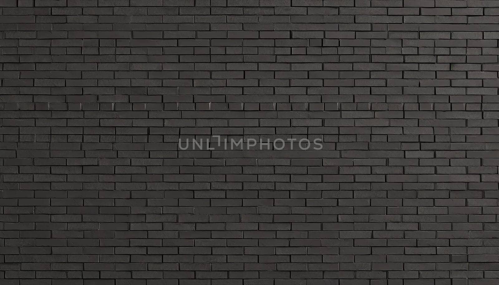 black brick wall, dark background for design