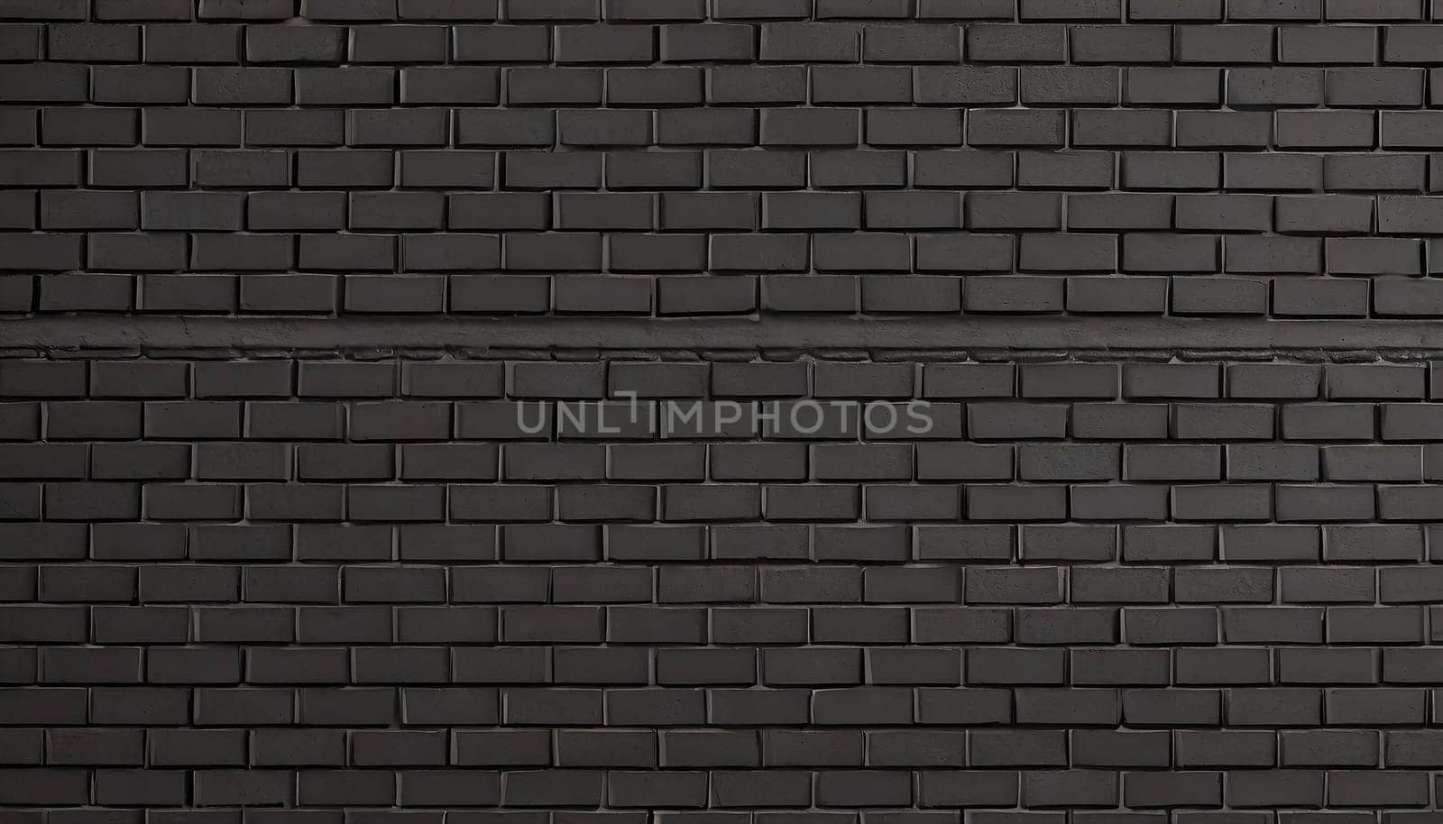 black brick wall, dark background for design